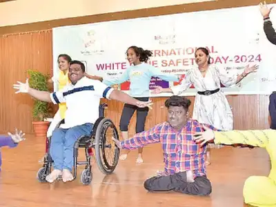 Governor Praises Resilience and Determination of Divyang Jan at White Cane Day Celebrations