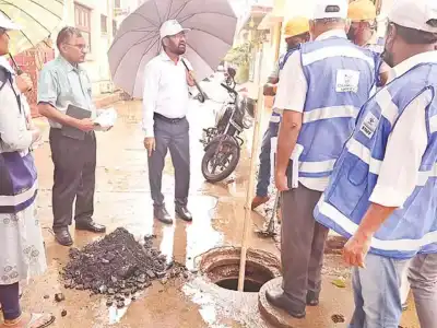 HMWSSB Managing Director Inspects Sewage Overflow-Affected Areas