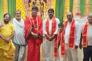 “Homam Ceremony Held to Celebrate Harris’ Victory”