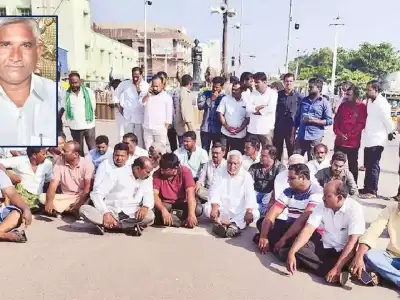 Jeevan Reddy Sparks Controversy with Protest Over Close Aide’s Murder