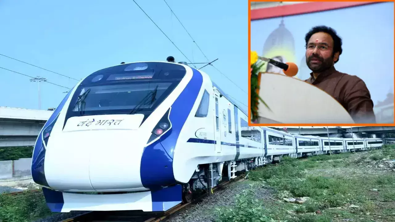 Kishan Reddy Unveils Sleeper Coaches for Hyderabad’s Vande Bharat Trains, Announces New MMTS Service Plans
