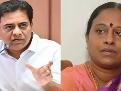 KTR Sends Defamation Notice to Congress’ K Surekha Over Samantha-Naga Chaitanya Divorce Allegations