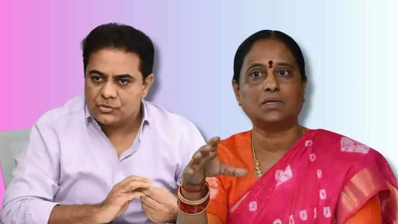 KTR’s Lawsuit Against Konda Surekha Postponed to Monday