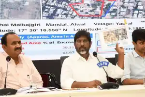 “Land Grabs Devoured Over 170 Lakes Under BRS Rule: Bhatti”
