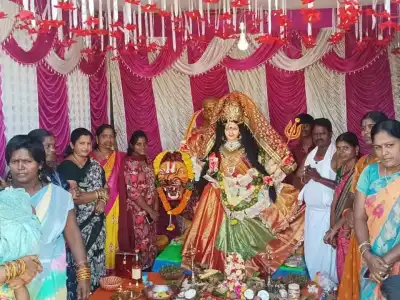 Mahalakshmi Alankaram Celebrated on Navaratri Day 6