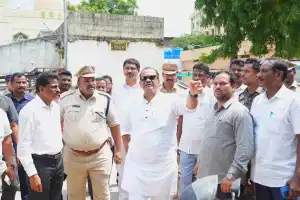 Minister Komatireddy Lays Foundation Stone for Development Projects