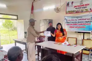 Mission Bhagiratha: DEE Hemalatha Distributes Certificates to Water Assistants in Achampet