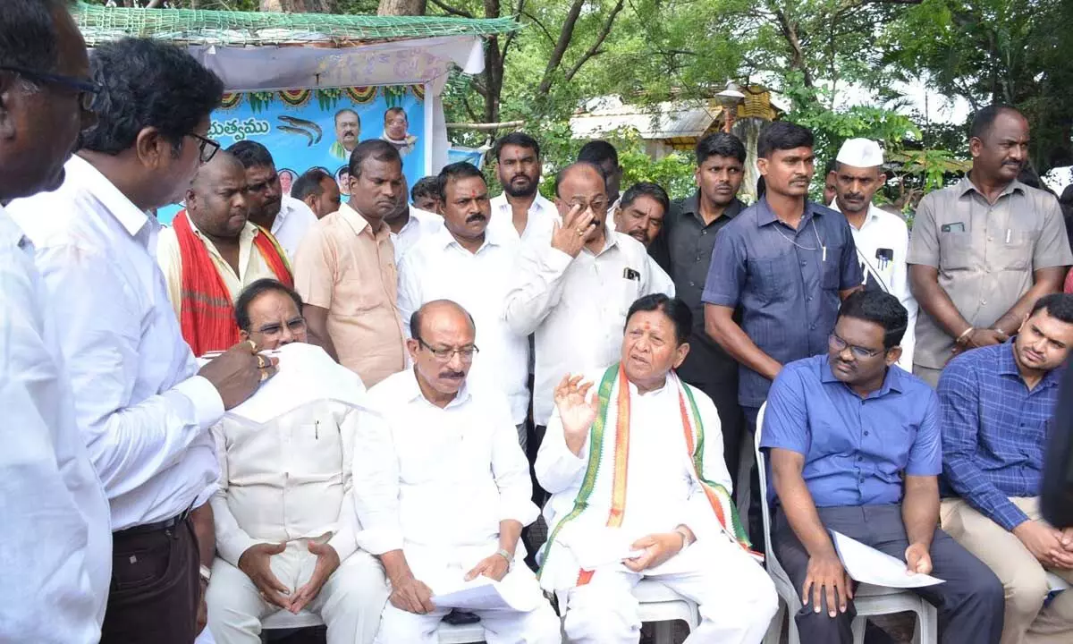 MLA Releases Fish Seeds into Local Waterbody