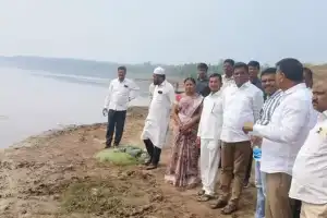 MLC Vithal Visits Drowning Incident Site for Inspection