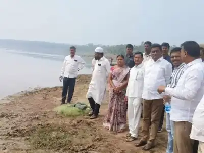 MLC Vithal Visits Drowning Incident Site for Inspection