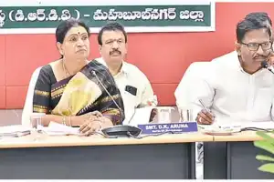 MP Aruna Leads Disha Committee in District Development Planning