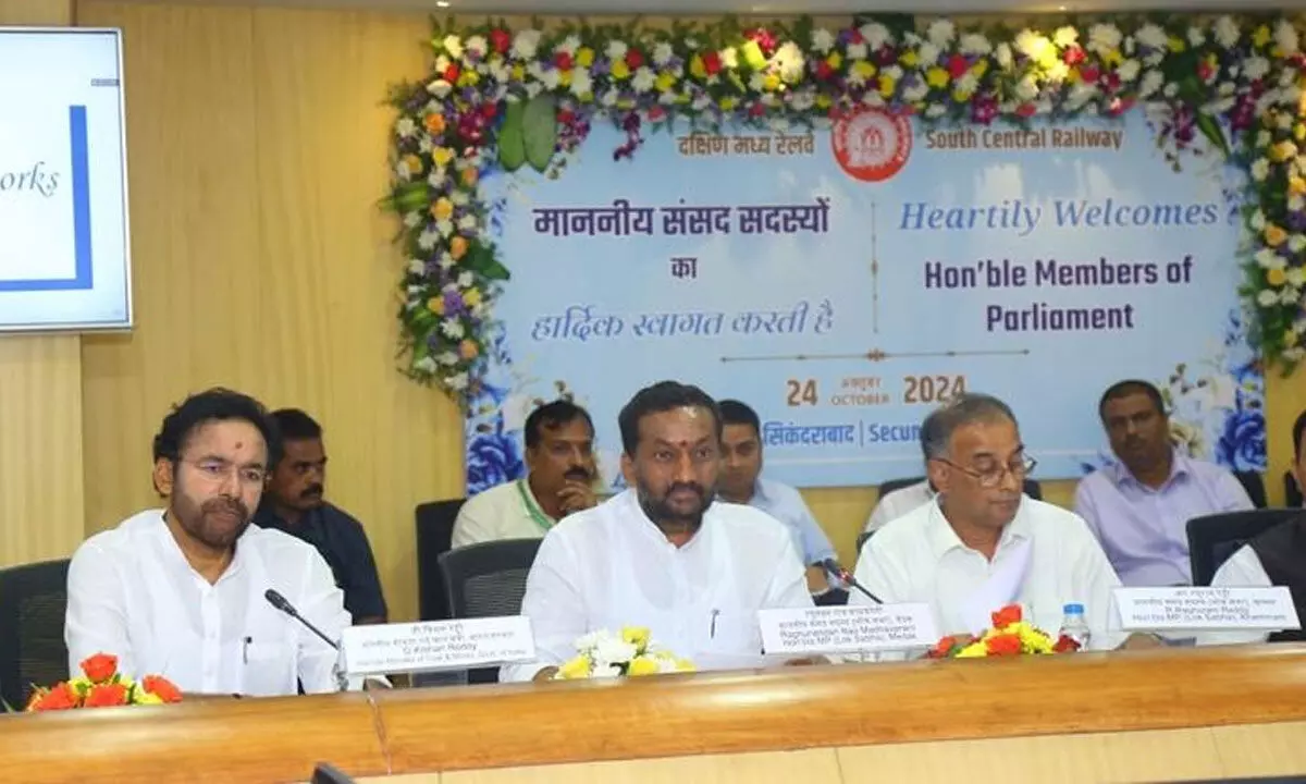 MPs from Telangana and Karnataka Present Multiple Demands to Railways