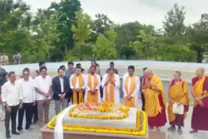 Nagarjuna Sagar: Grand Dhamma Vijaya Celebrations Conducted