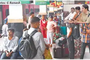 Passenger Traffic Surges at Secunderabad Railway Station