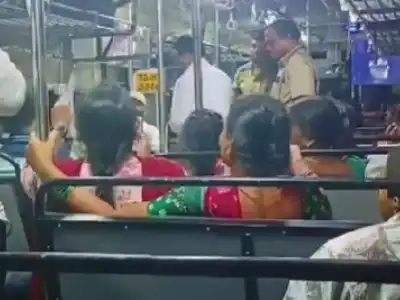 Passengers Challenge RTC Officials Over Late-Night Aadhaar Verification in Nalgonda