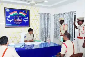 SP Conducts Annual Inspection at Gadwal Rural Police Station, Highlights Focus on Crime Prevention and Public Service