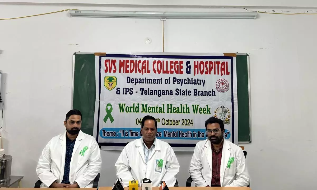 SVS Medical College Emphasizes Importance of ‘Mental Health Days’