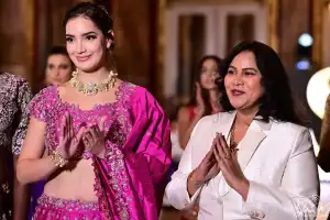 Swathy Reddy Dazzles Paris Fashion Week 2024 with Stunning Indian Lehenga Collection, Showcasing a Fusion of Heritage and Craftsmanship