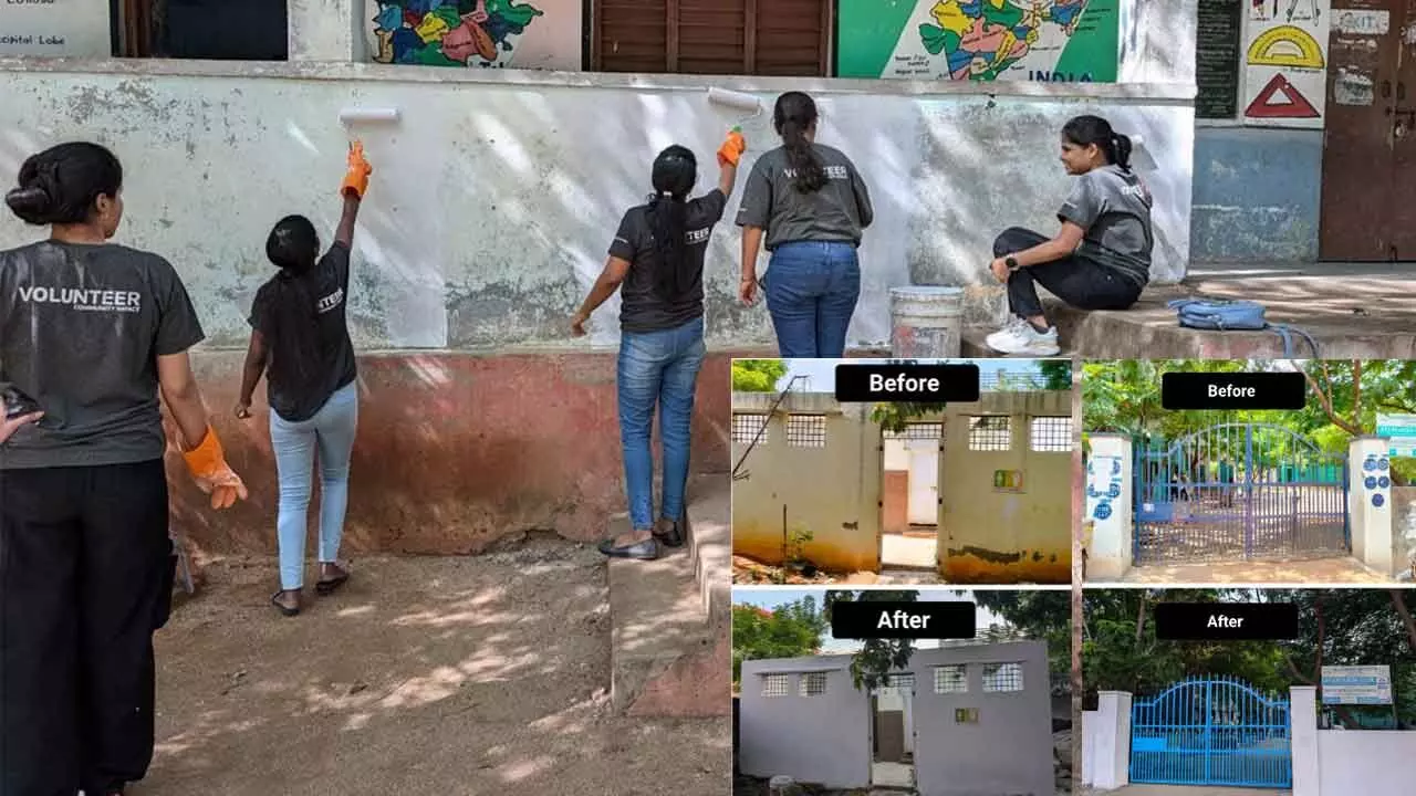 Tech Experts Transform Government Schools into Joyful Learning Spaces for Children