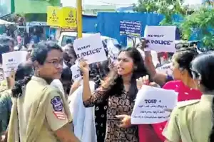 Tensions Escalate at Telangana Secretariat Amid Protest by Constables’ Families