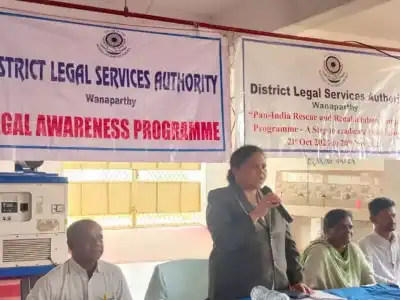 Wanaparthy Legal Services Authority Issues Warning Against Anti-Social Activities