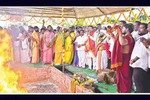 300 Priests Perform Prayers for CM Revanth’s Long Life on His Birthday