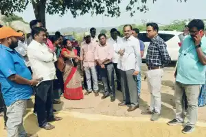 Additional Collector Inspects Paddy Procurement Centers