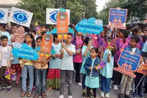 Awareness Walk Highlights Importance of Childhood Cataract Detection
