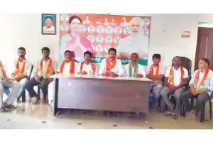 BJP Stages Protest Against Proposed Ethanol Project