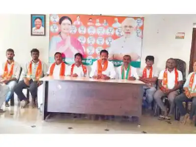 BJP Stages Protest Against Proposed Ethanol Project