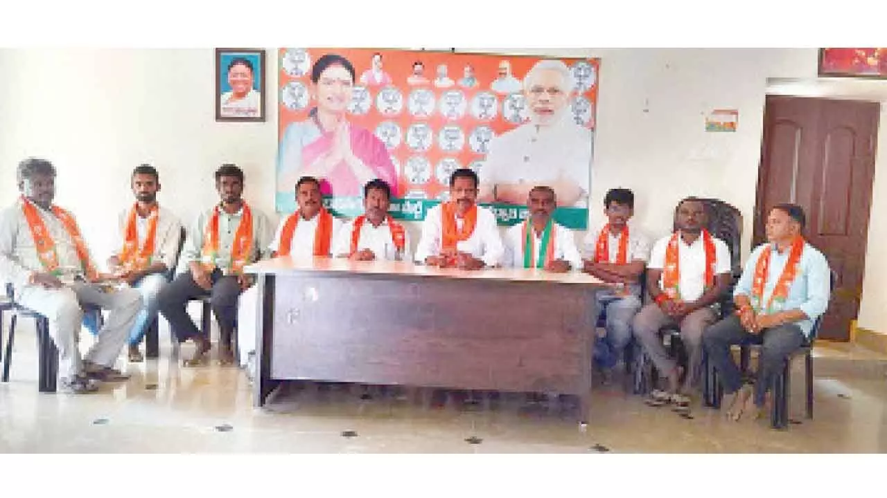 BJP Stages Protest Against Proposed Ethanol Project