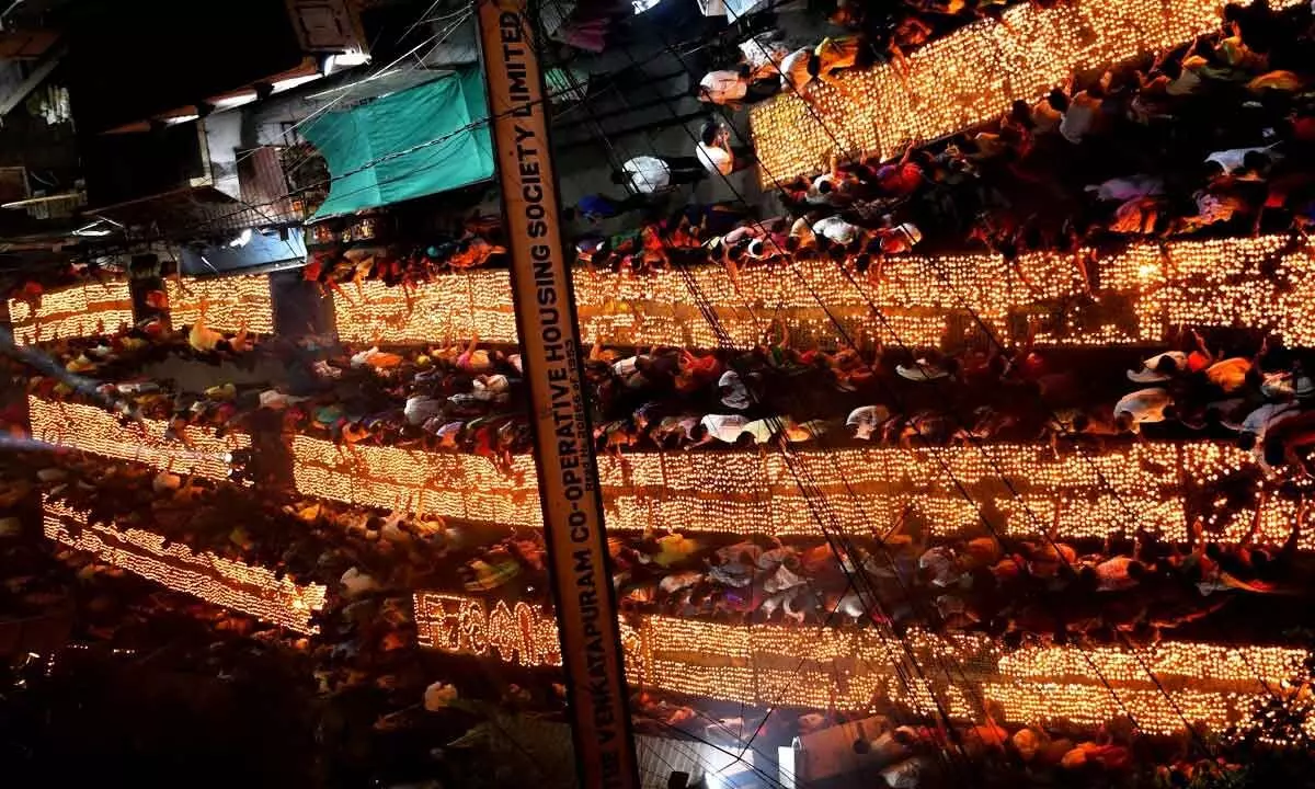 Chief Minister Participates in Kotideepotsavam Ceremony on Kartika Purnima