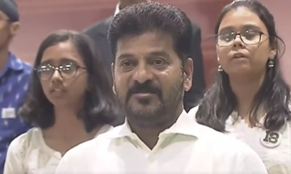 CM Revanth Reddy Participates in Children’s Day Mock Assembly at Hyderabad SCERT Office