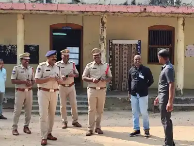 District Collector Adarsh Surabhi and SP Raula Giridhar IPS Conduct Field Inspections of Group-III Examination Centers in Wanaparthy
