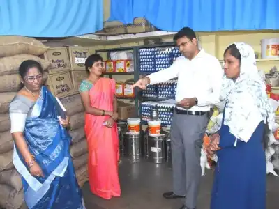 District Collector’s Surprise Visit Guarantees Quality Meals for Students