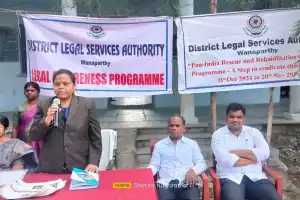 DLSA Secretary V. Rajani Highlights the Significance of Legal Awareness