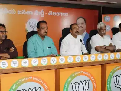 Eatala Challenges Revanth to a Debate on Congress’s 6G Allegations