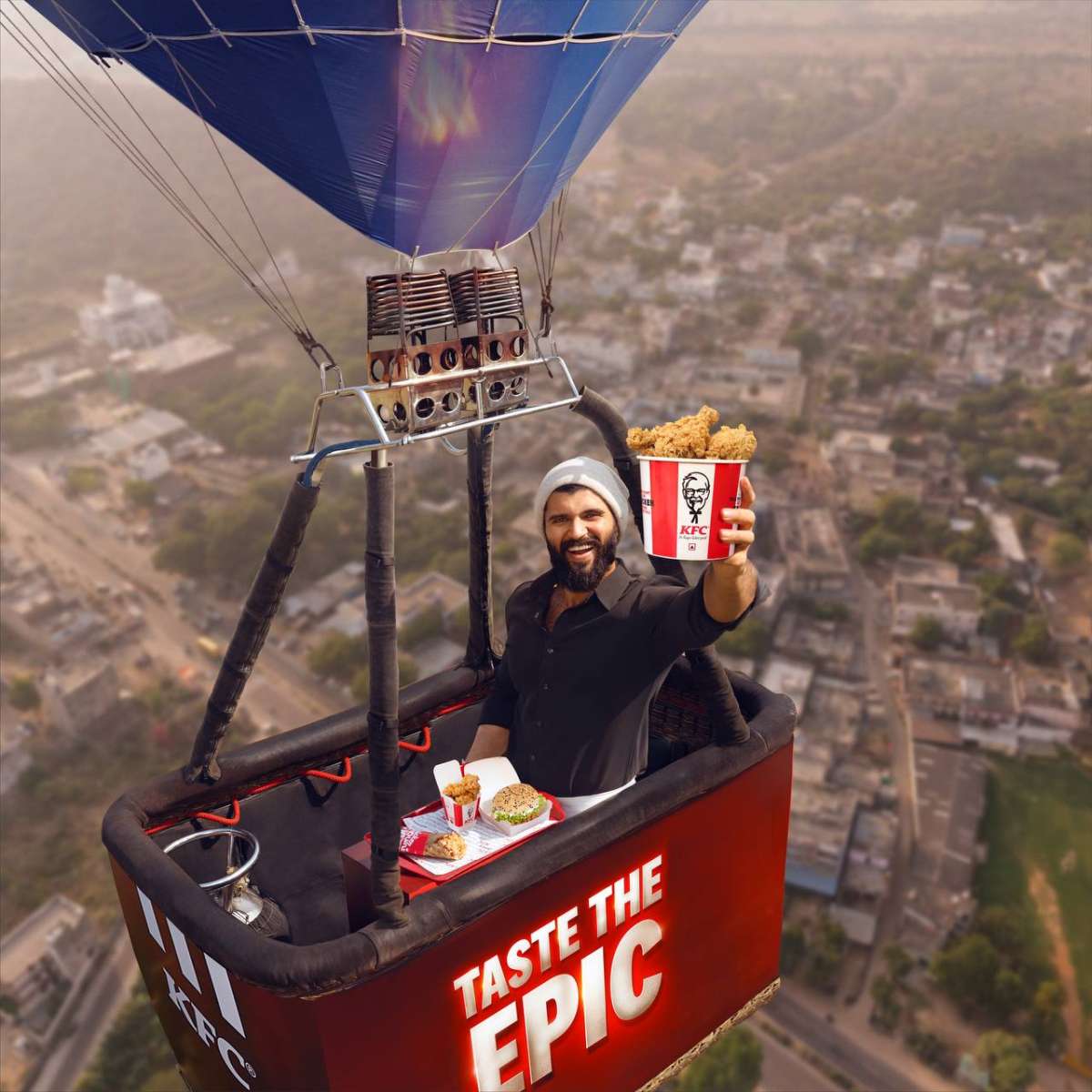 ACTION HERO & NATIONAL HEARTTHROB VIJAY DEVARAKONDA SPOTTED AT INDIA’S MOST EPIC KFC