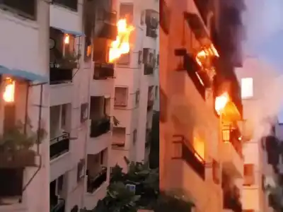 Fire Erupts at EIPL Apartment in Manikonda, No Injuries