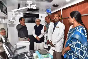 Governor launches health screening camp for Raj Bhavan staff