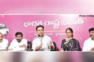 Govt seizing farmers’ lands to benefit CM’s relative’s company: KTR