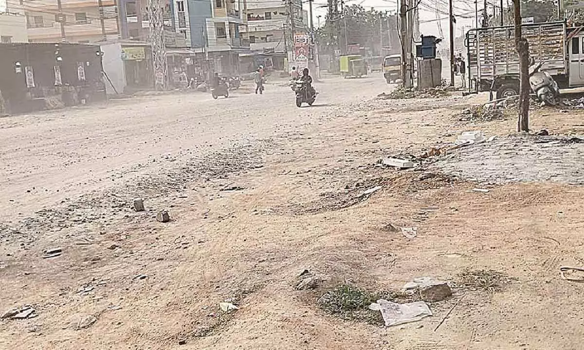 Halt on New Road Construction Leaves Ameenpur Residents in a Dilemma