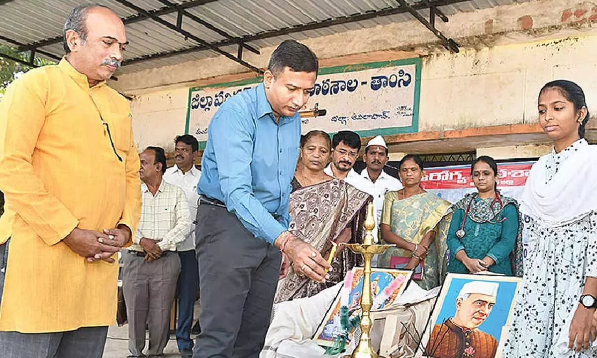 Health School Program Launched in Adilabad