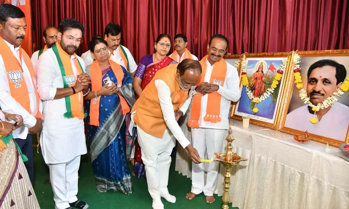 Kishan Urges Collective Effort on People’s Issues