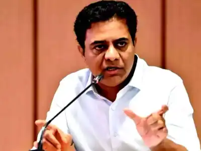 KTR Visits Delhi to Address Tender Irregularity Allegations