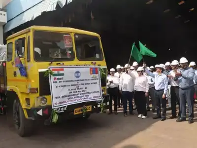 MEIL sends refinery equipment to Mongolia