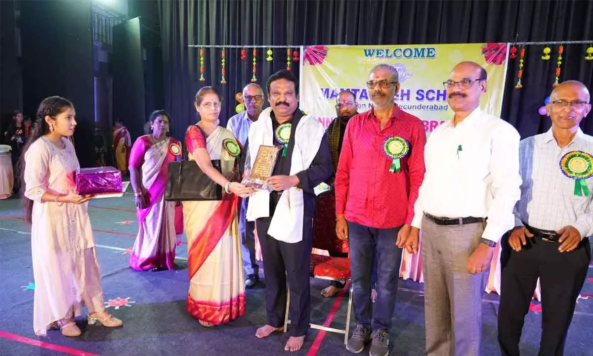 MLA Ganesh Emphasizes Skills and Sports at Mamata High School Anniversary