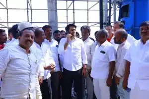 MLA Kuchukulla Rajesh Reddy Reviews Markandeya Lift Irrigation Project