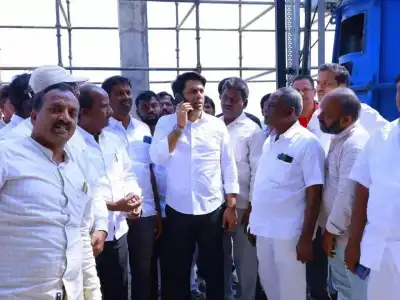 MLA Kuchukulla Rajesh Reddy Reviews Markandeya Lift Irrigation Project