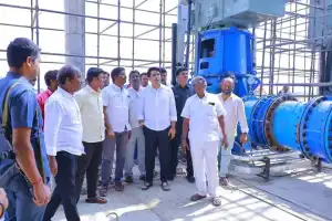 MLA Rajesh reviews Markandeya LIP project progress